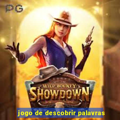 jogo de descobrir palavras